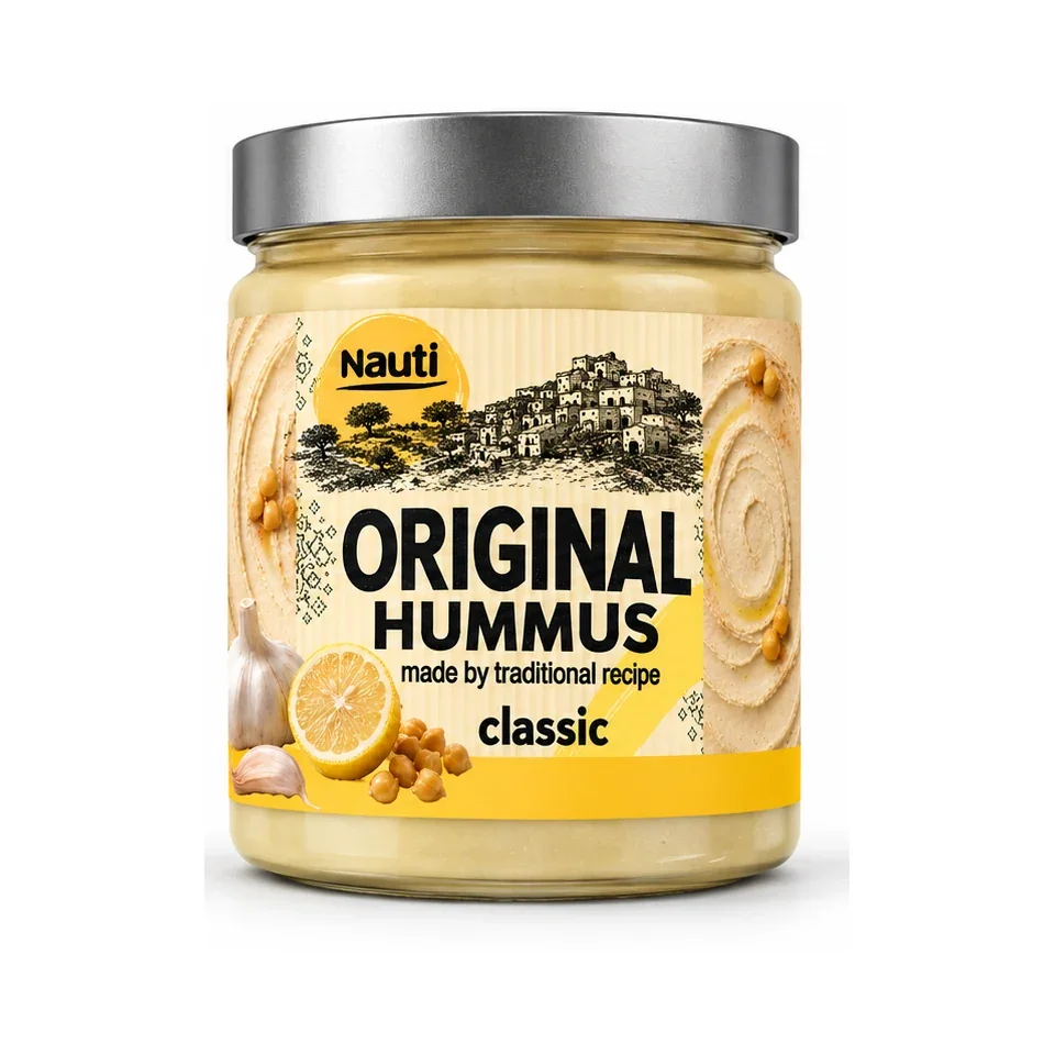 Nauti Original Hummus Classic jar