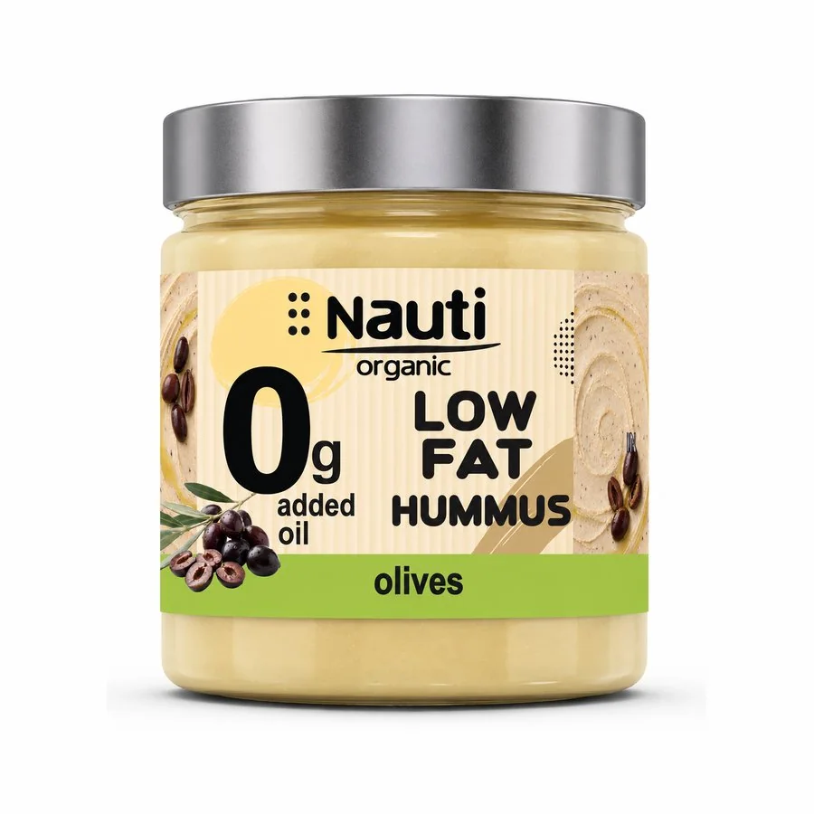 Low Fat Hummus with Olives