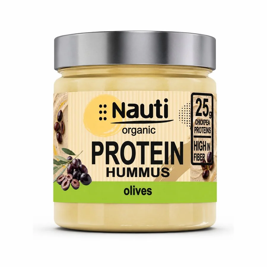 Protein Hummus with Olives - jar