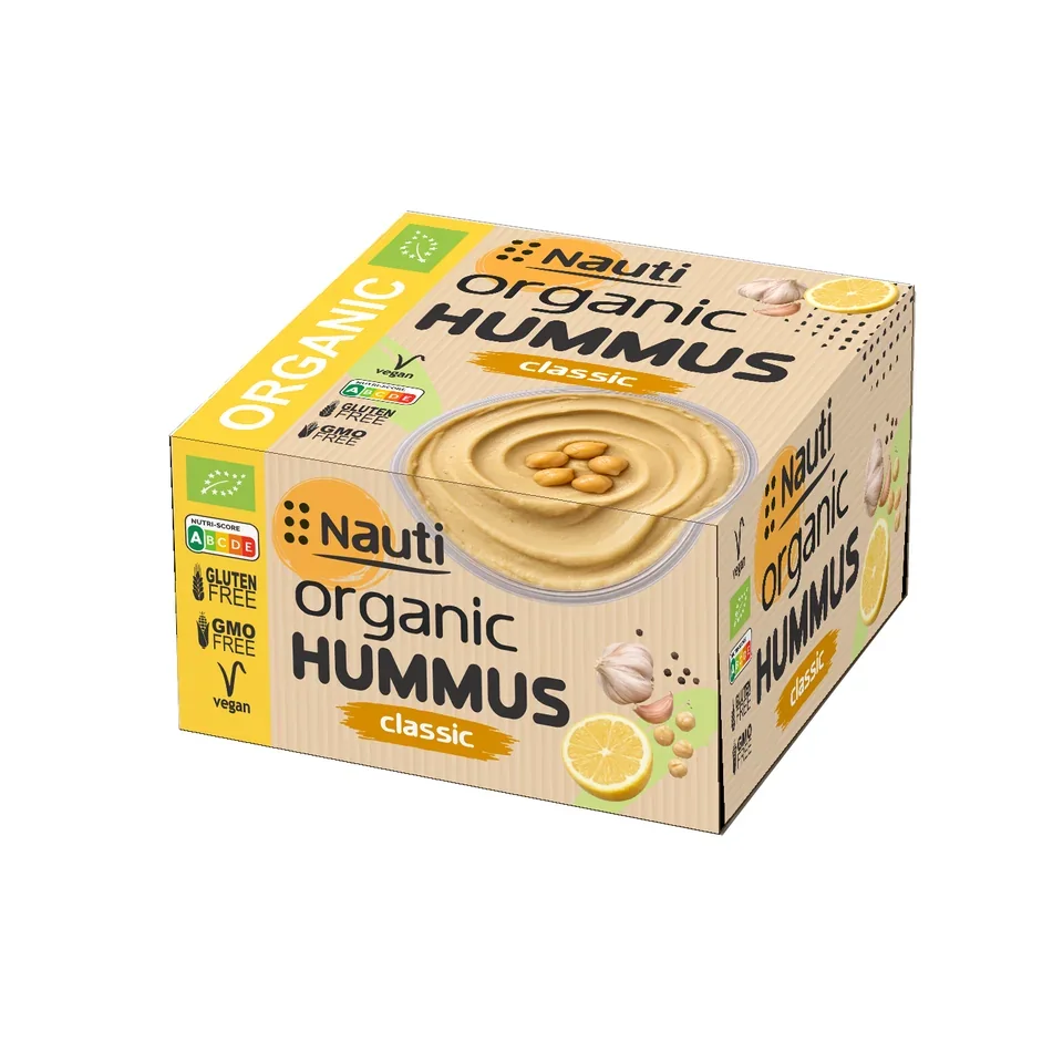 Organic Hummus Classic — boxed cup